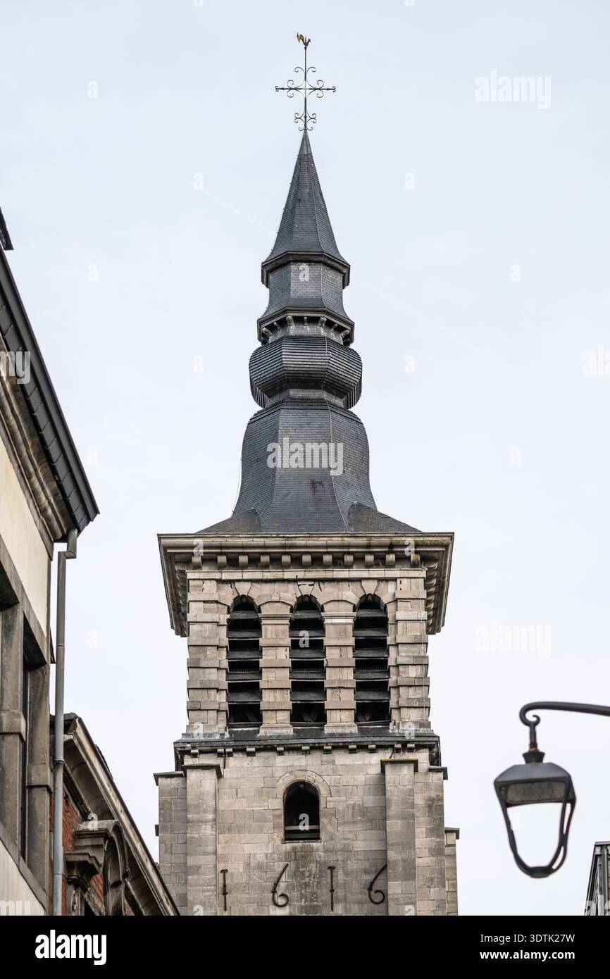 View of the Église Saint-Jean-Baptiste in Namur. Namur, Belgium 18 FEB 2026 Photo Werner Lerooy. Stock Photo