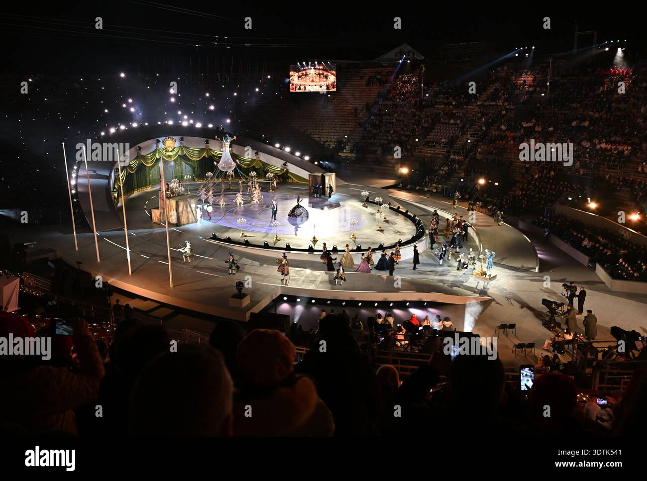 The closing ceremony of the Winter Olympic Games Milano Cortina is held ...