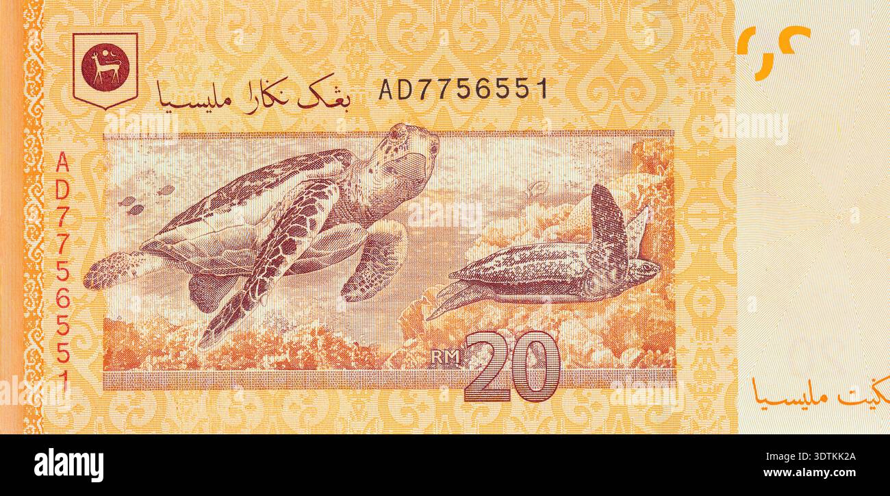 Malaysia twenty ringgit banknote hi-res stock photography and images ...