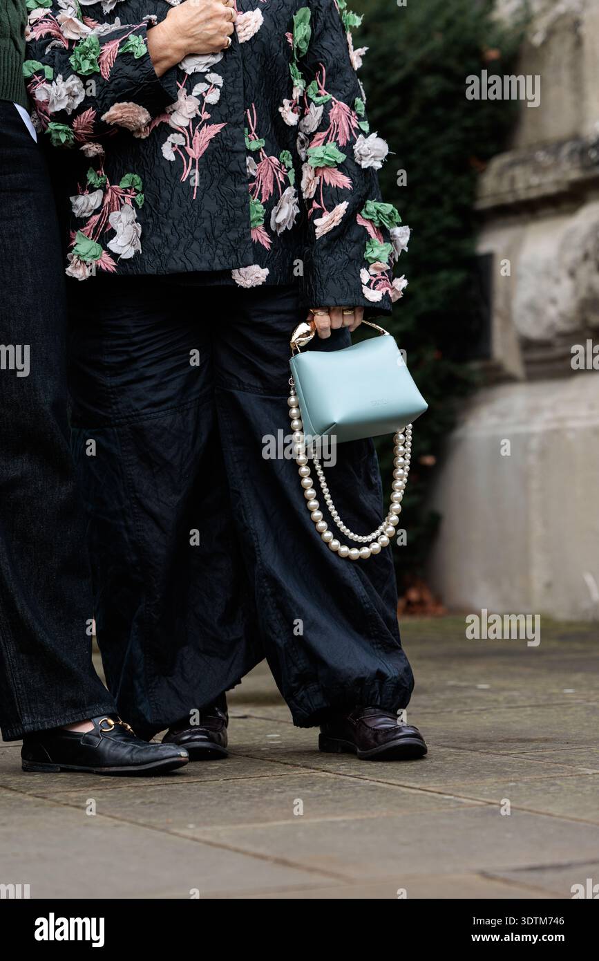 London, United Kingdom. 22st February 2026. A guest arriving to the ...