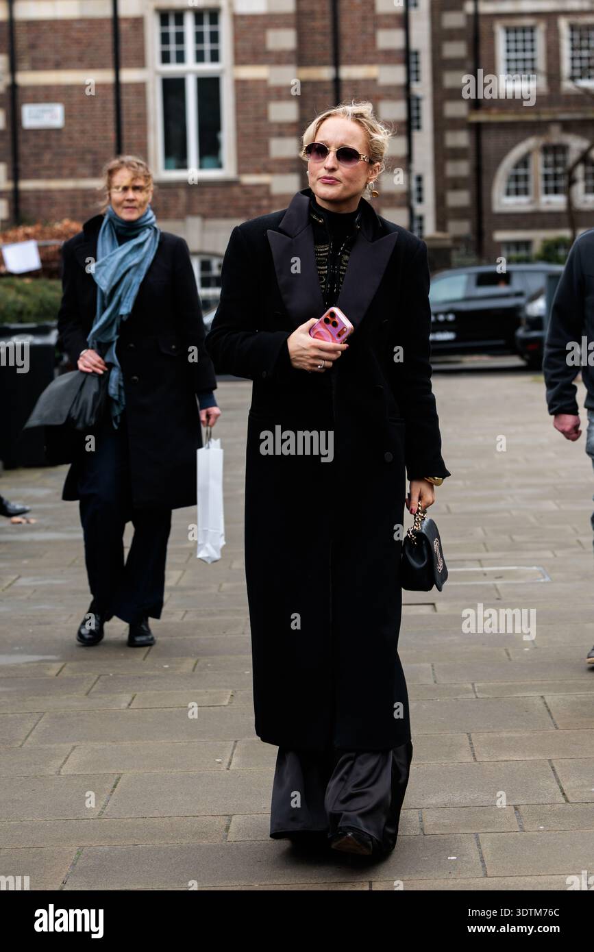 London, United Kingdom. 22st February 2026. A guest arriving to the ...