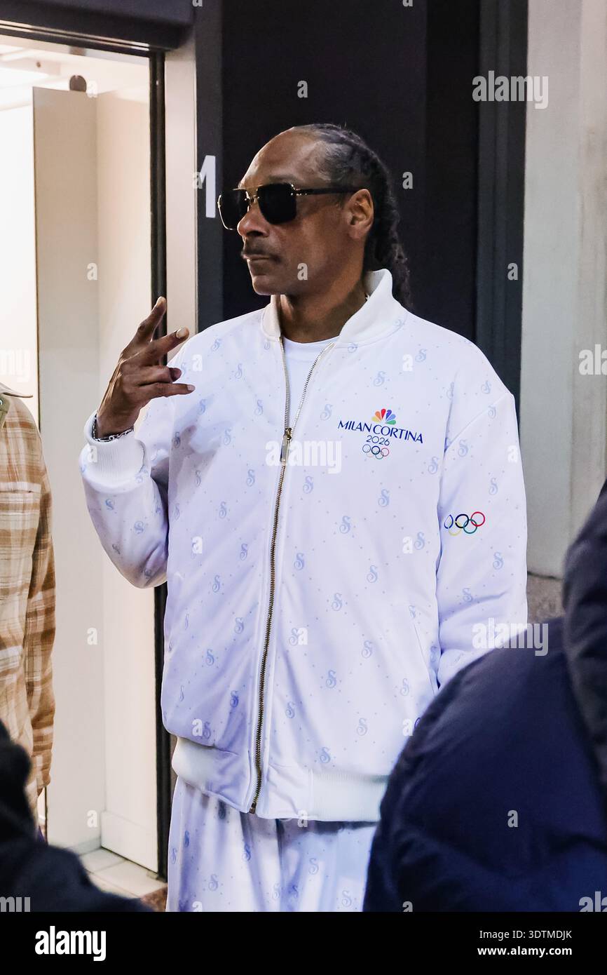 Milan, Celebrity sightings during the XXV Olympic Winter Games Milan ...