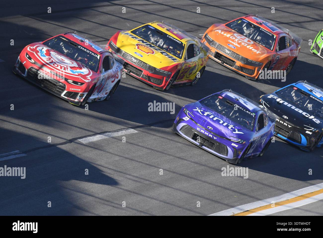 ATLANTA, GA - FEBRUARY 22: Bubba Wallace (#23 23XI Racing Xfinity ...