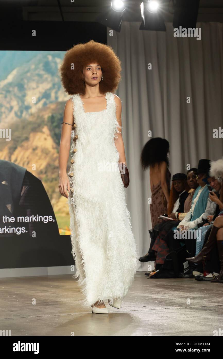 London, United Kingdom. 21th February 2026. Label Astha Garg catwalk at ...
