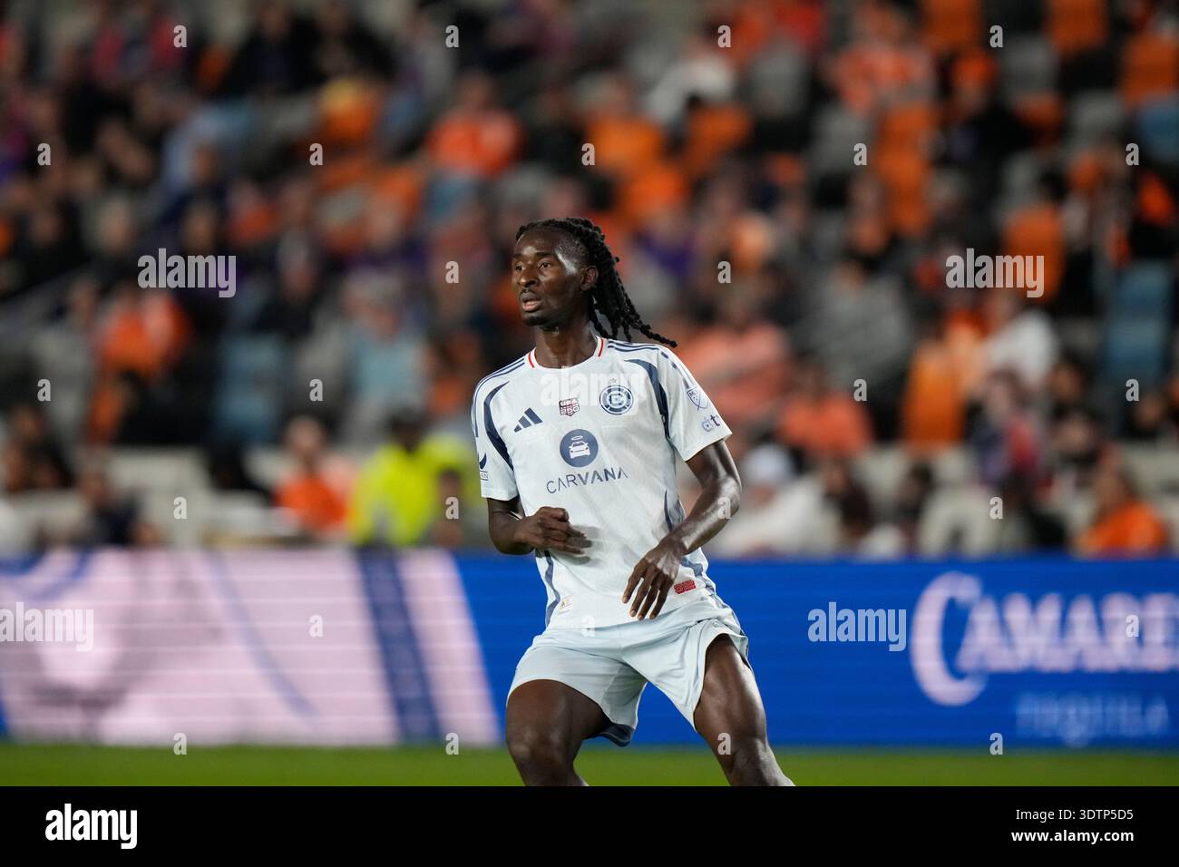 Chicago Fire midfielder Dje D'Avilla (42) during an MLS soccer match