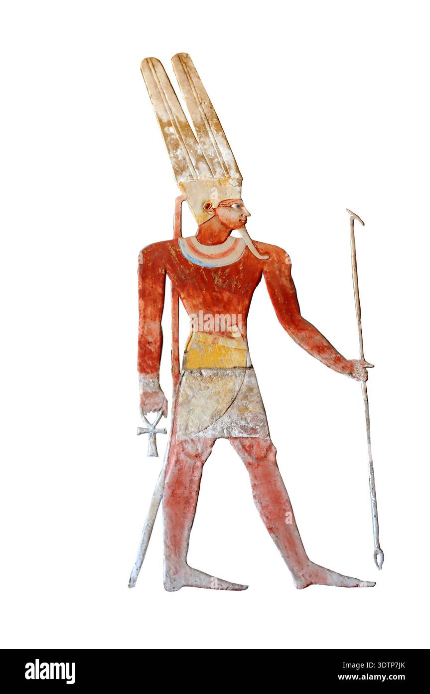 Bas-relief del dio Amun