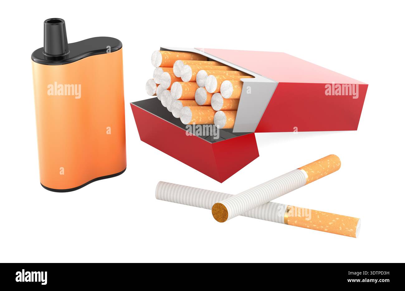 Cigarette pack cut out hi-res stock photography and images