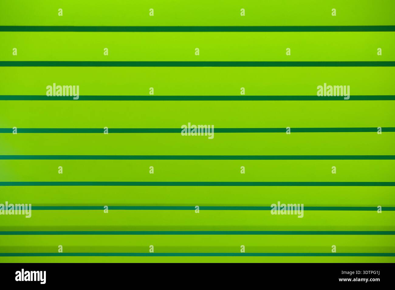 Green striped abstract background. Geometric color gradient. Minimal composition Stock Photo