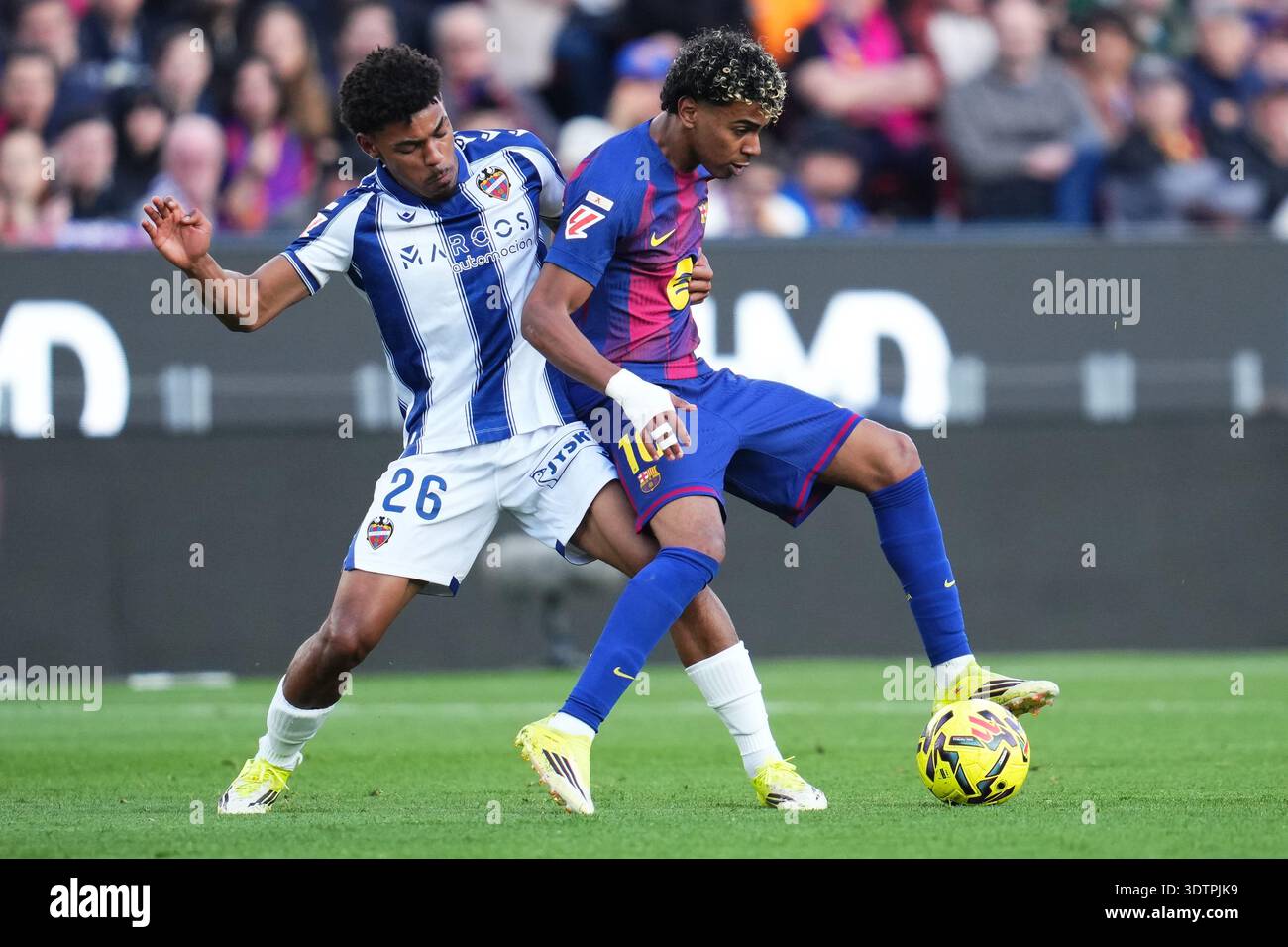 lamine-yamal-of-fc-barcelona-and-kareem-tunde-of-levante-ud-during-the