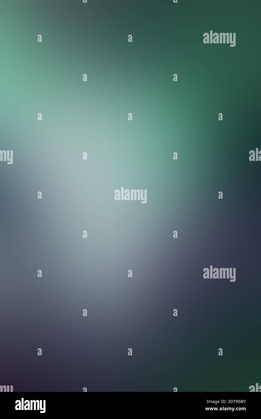 Smooth blurred gradient background in shades of green and blue ...