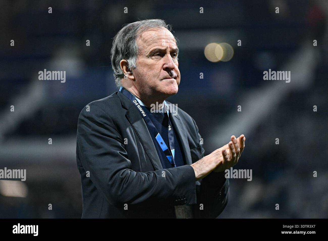 Pierre FERRACCI President of Paris FC during the Ligue 1 McDonald's ...