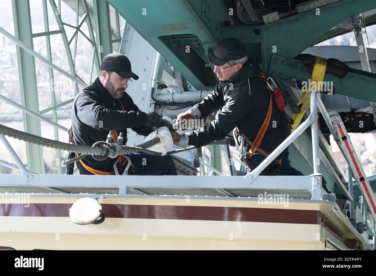 23 February 2026, Saxony, Dresden: Employees of Dresdner ...
