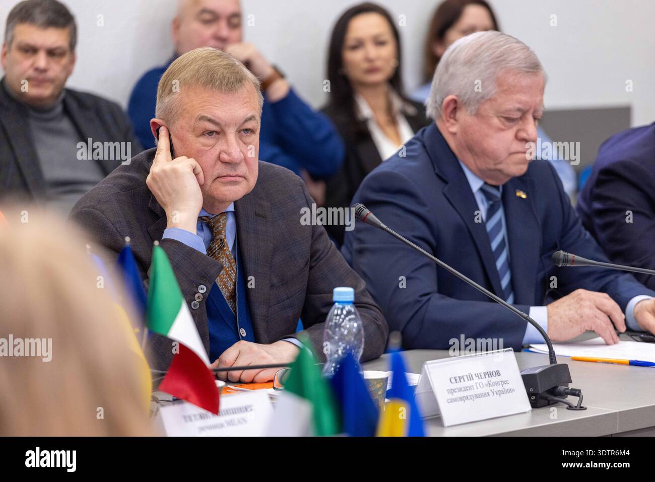 February 23 2026 Kyiv Pomeranian Voivodeship Ukraine The February 23 2026 Kyiv Pomeranian Voivodeship Ukraine The International Conference On Civil Society Is Taking Place In Kyiv Ukraine Ahead Of The Anniversary Of Russias Full Scale Invasion And Continues Building The Ukraine Italy Partnership Among The Speakers Is Serhiy Chernov Credit Image Marek Ladzinskizuma Press Wire Editorial Usage Only! Not For Commercial Usage! 3DTR6M4 