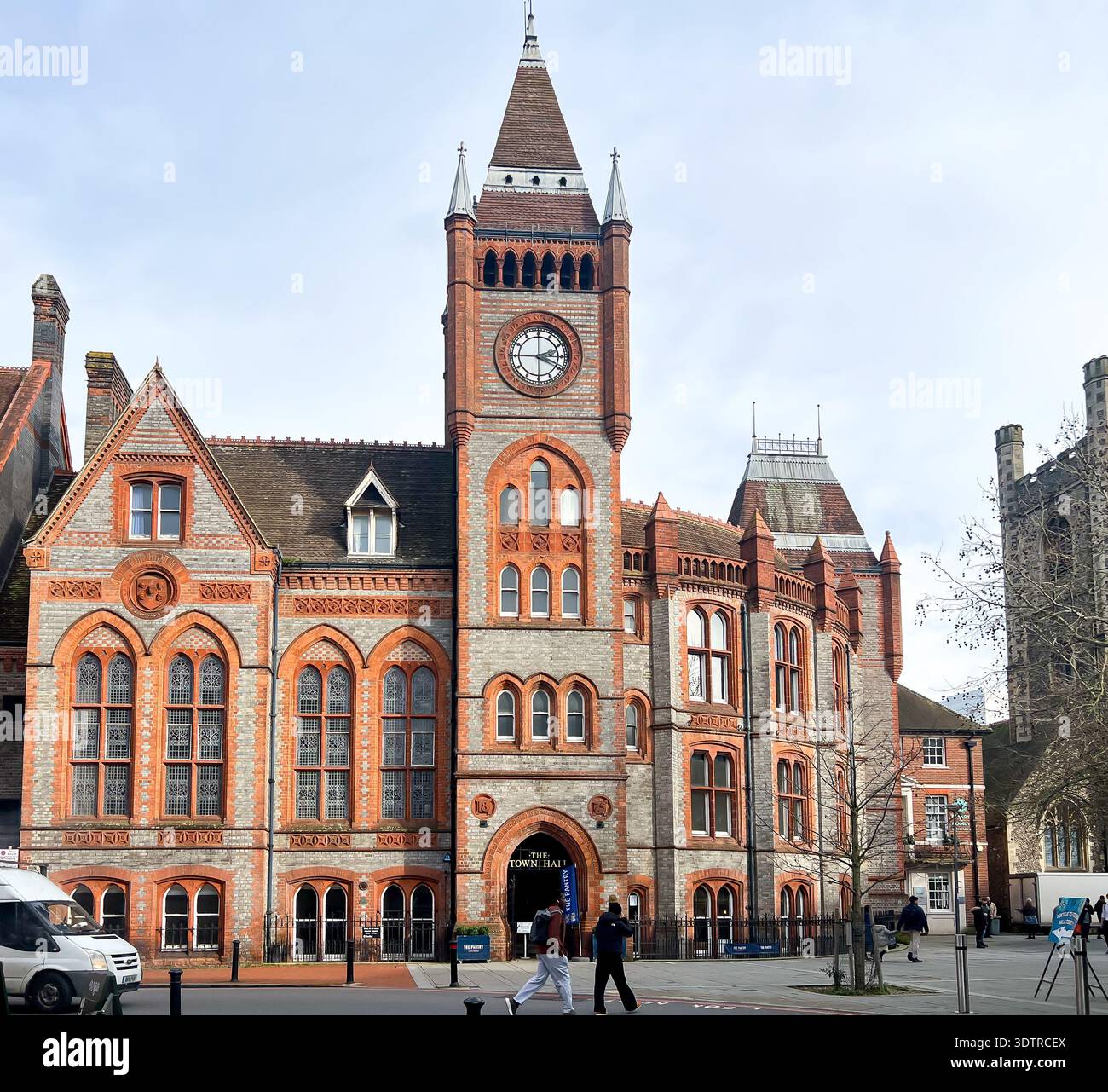 Reading Town Hall in Reading, Berkshire, UK Stock Photo