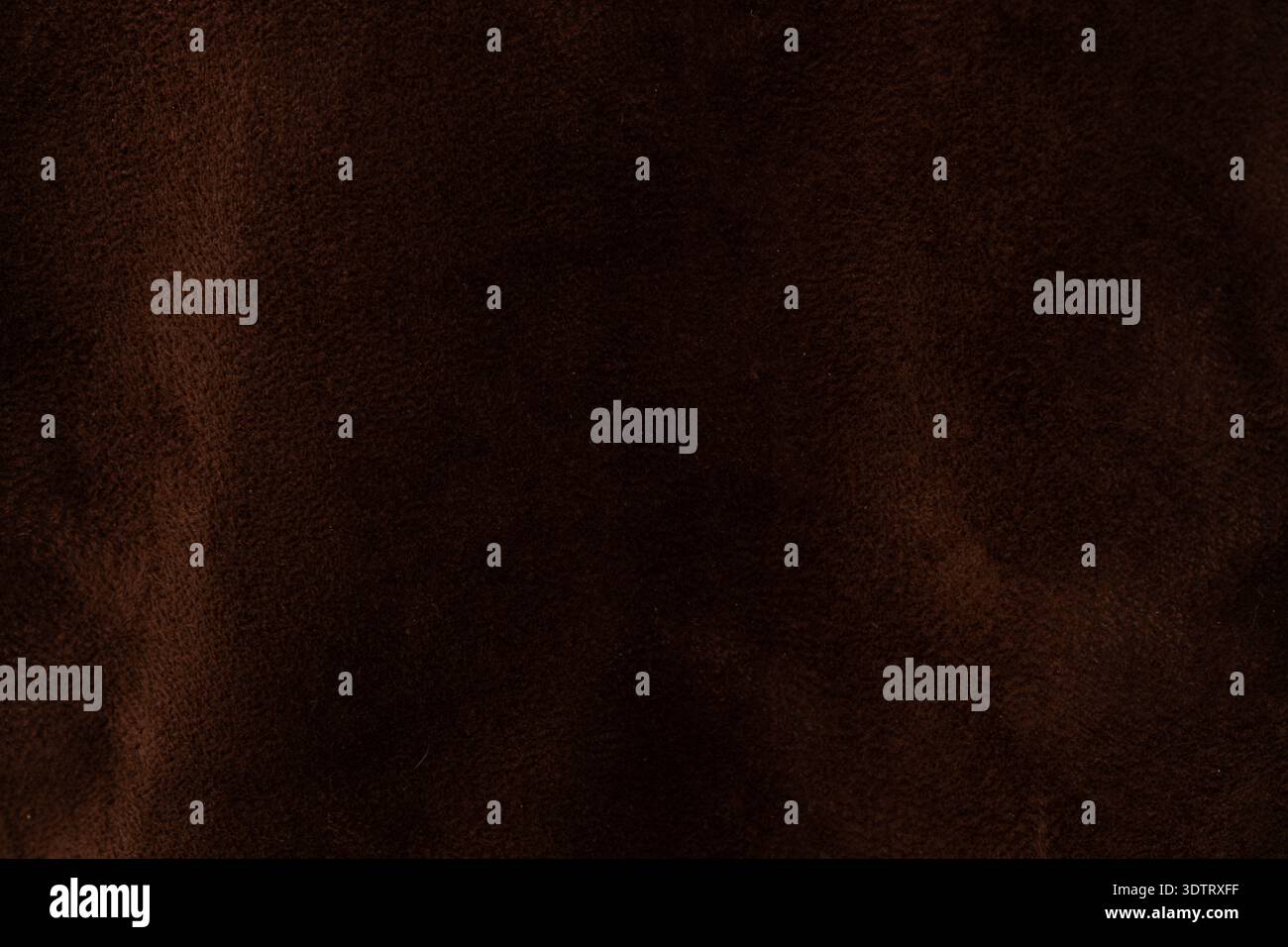 Dark brown suede leather texture background Stock Photo