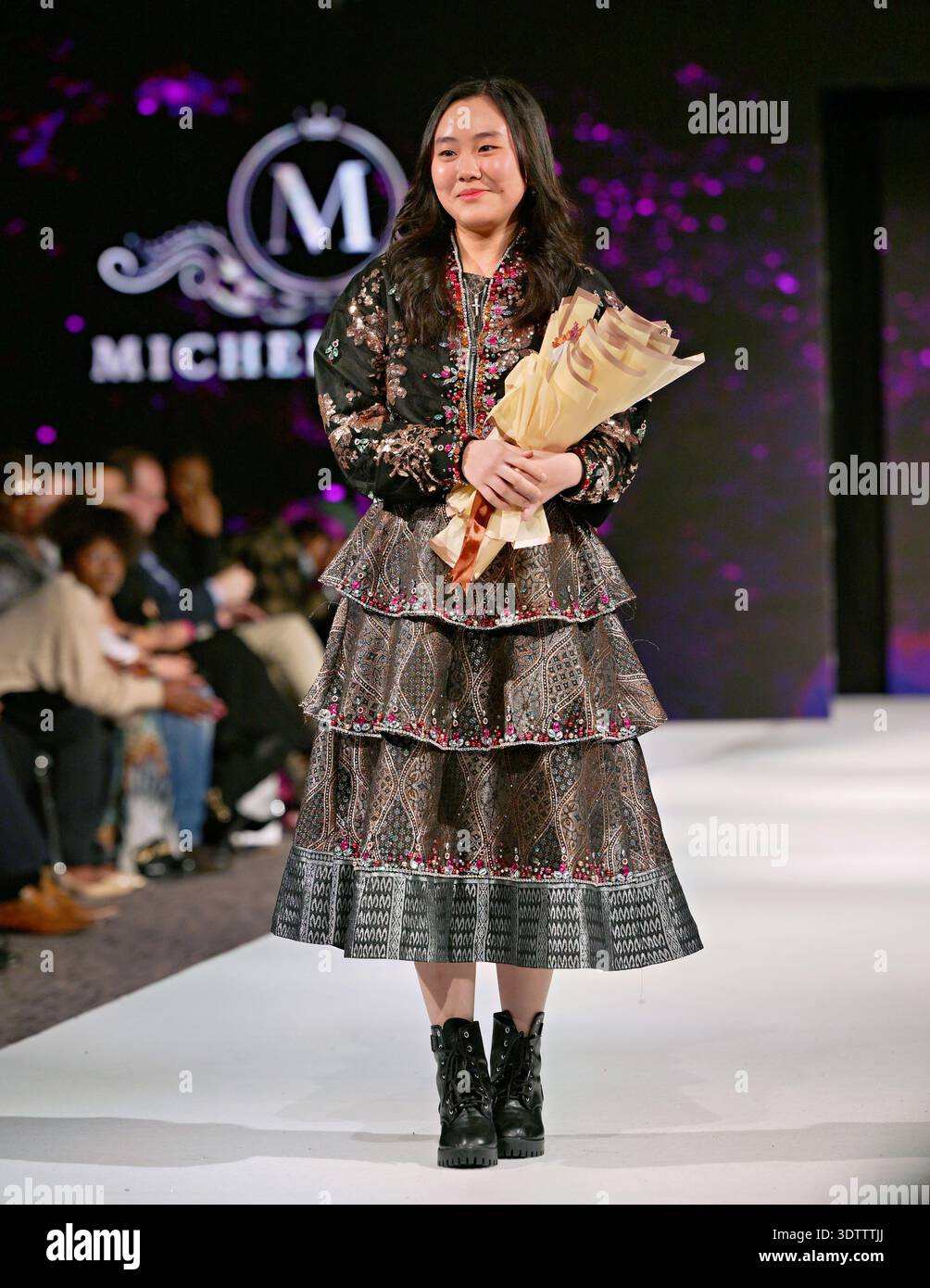 Michell Liu LONDON, UK - FEBRUARY 21 2026: Michelle Liu showcased at House of iKons ...