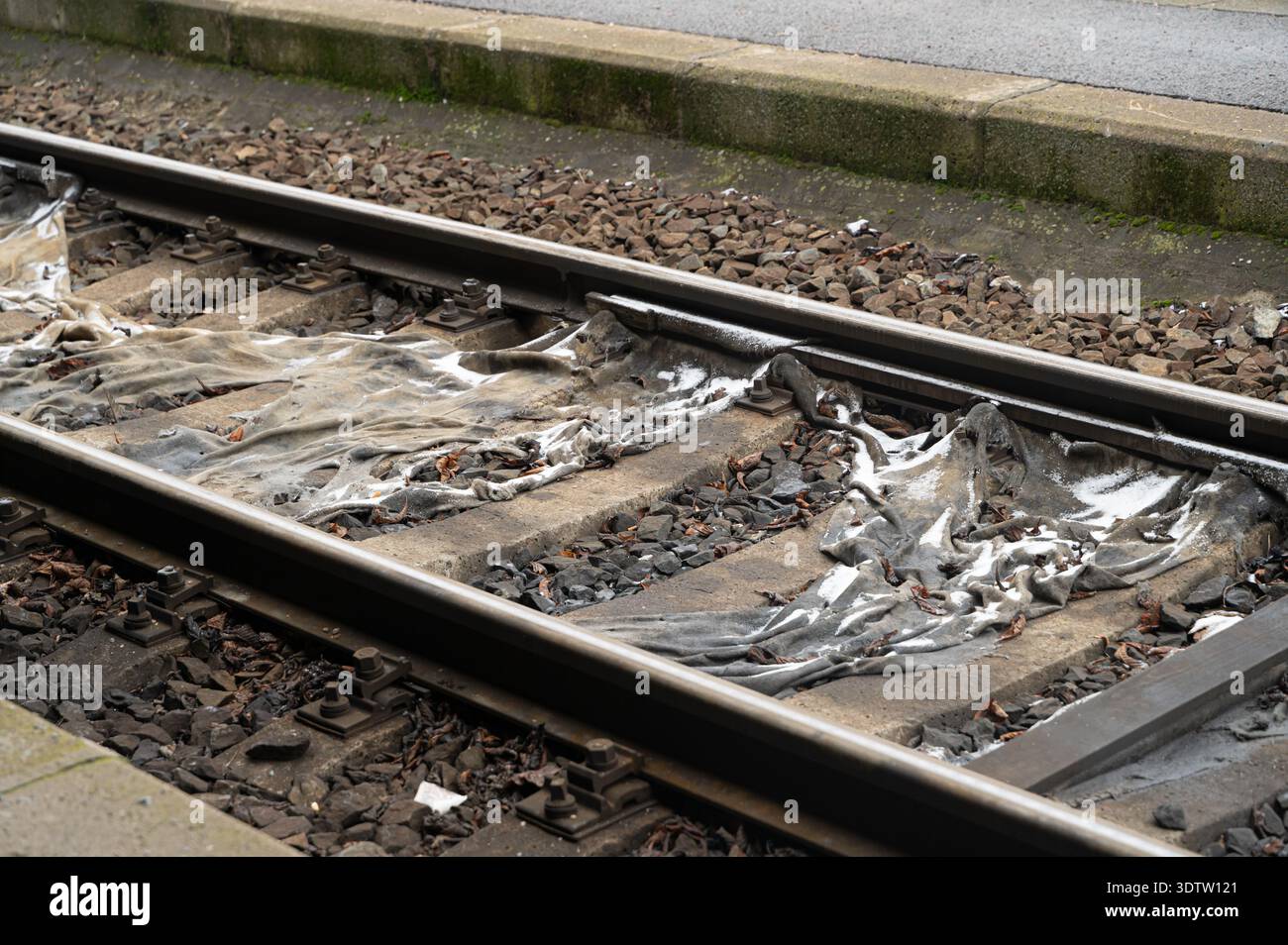 Melted Rails Molten sheeting hi-res stock photography and images - Alamy