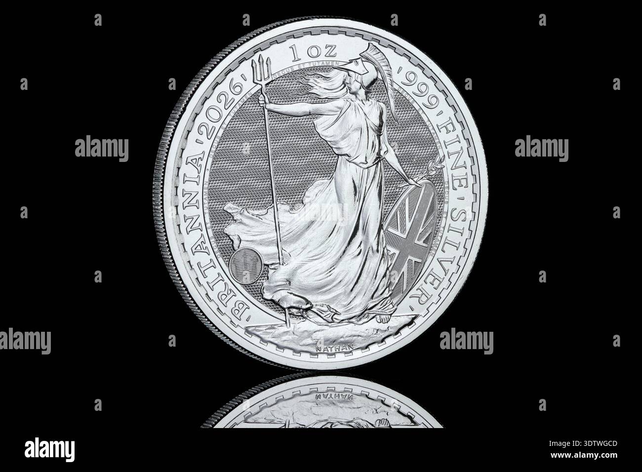 2026 king charles iii silver coin hi-res stock photography and images