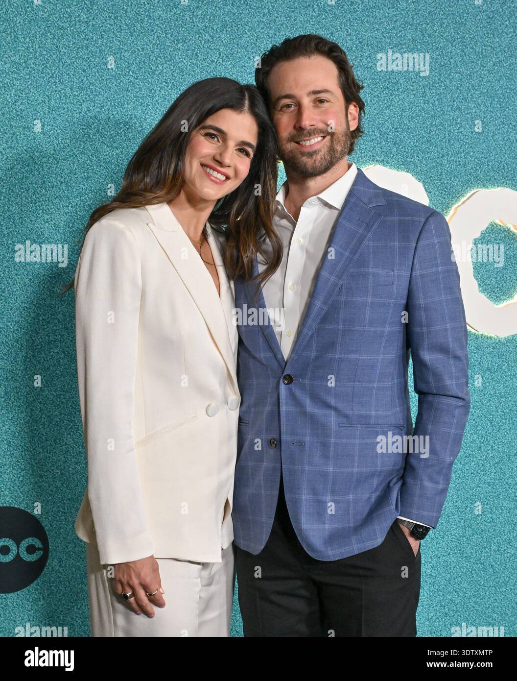 Liza Katzer and Chris Bruno arriving to ABC Hulu’s “Scrubs” season one ...