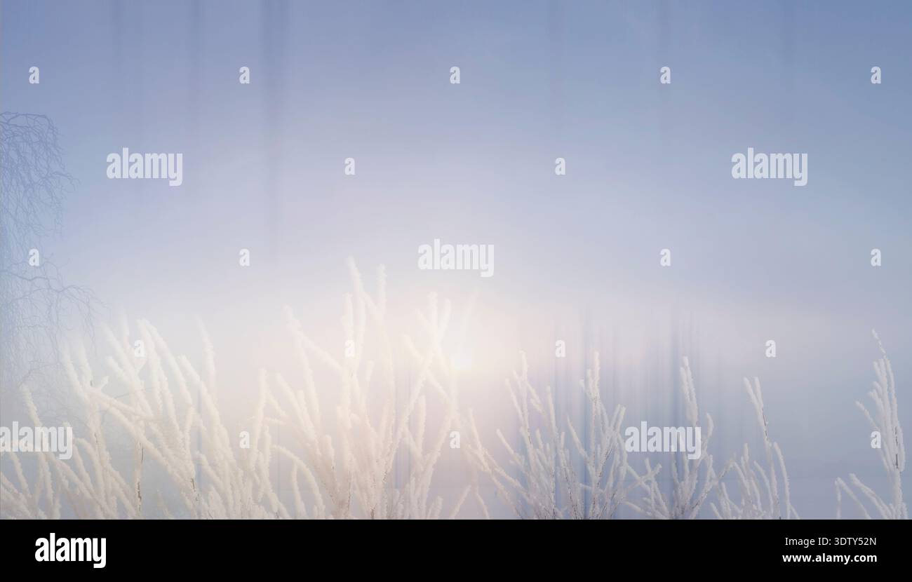 Soft blue gradient background with vertical light stripes creating clean minimal texture Stock Photo