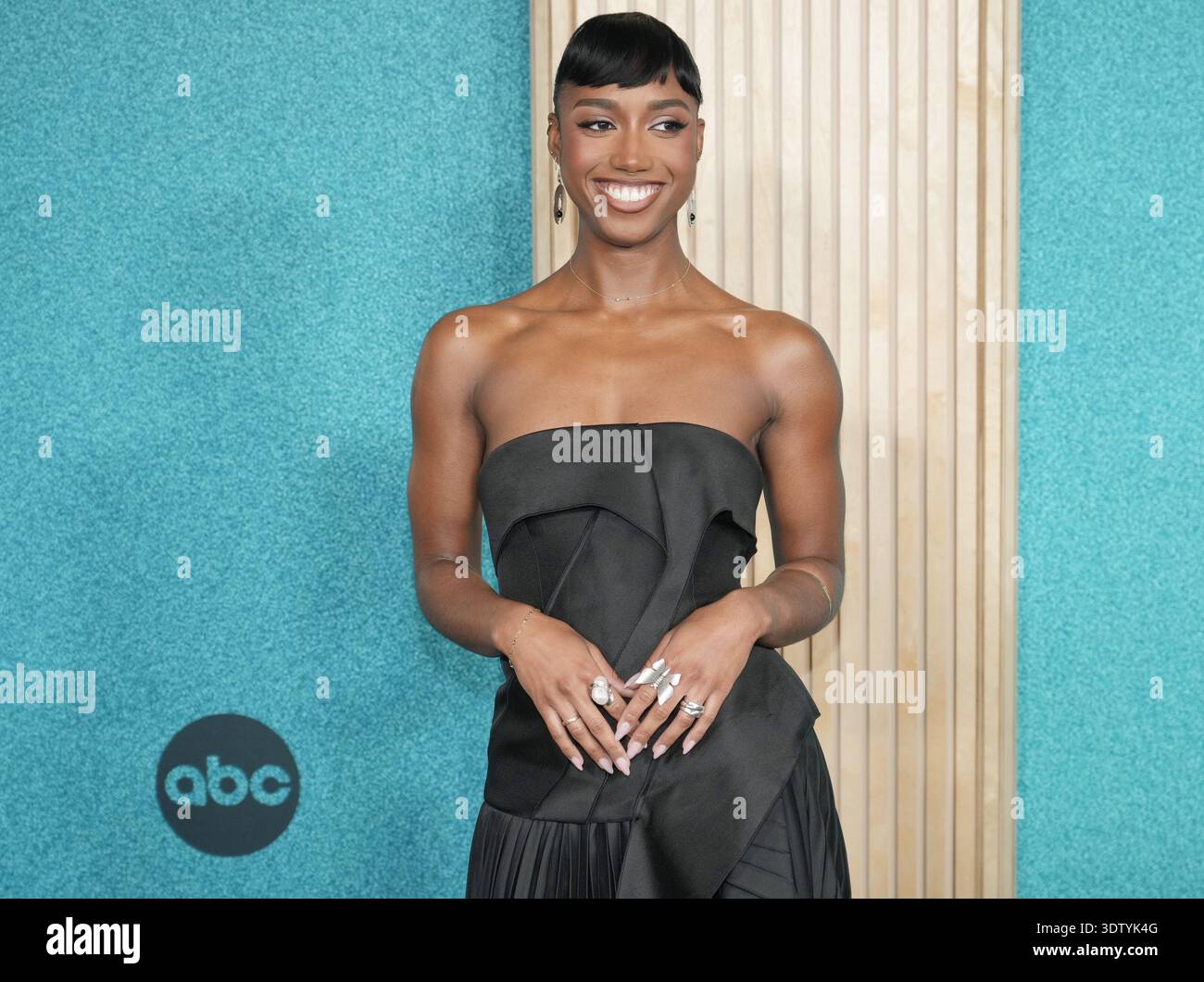 Amanda Morrow at the ABC/Hulu's 