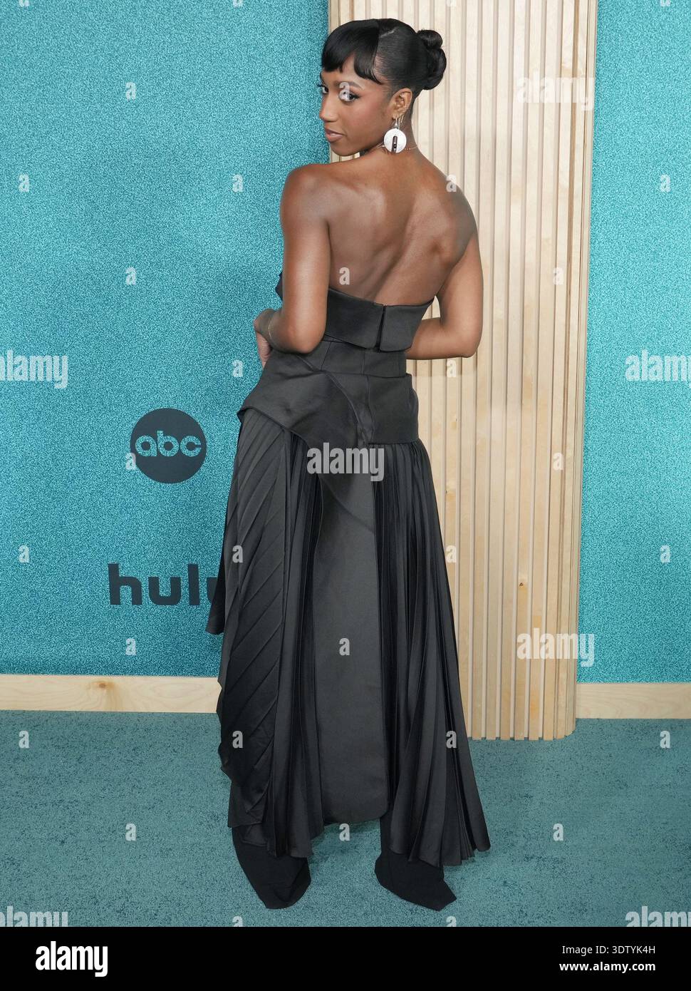 Amanda Morrow at the ABC/Hulu's 