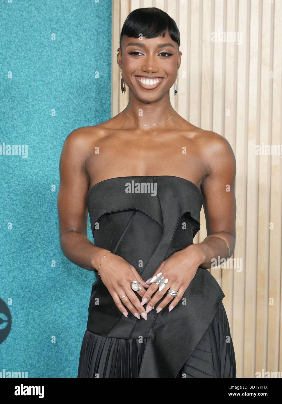 Amanda Morrow at the ABC/Hulu's 