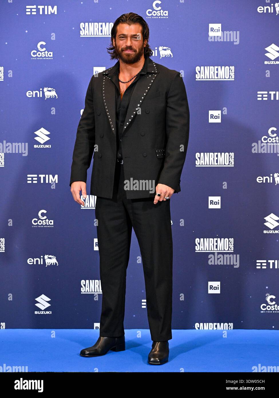 Sanremo, 76th Italian Song Festival. Can Yaman press conference