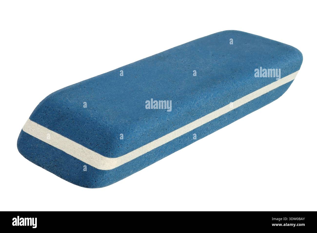 Rubber eraser isolated on white background Stock Photo
