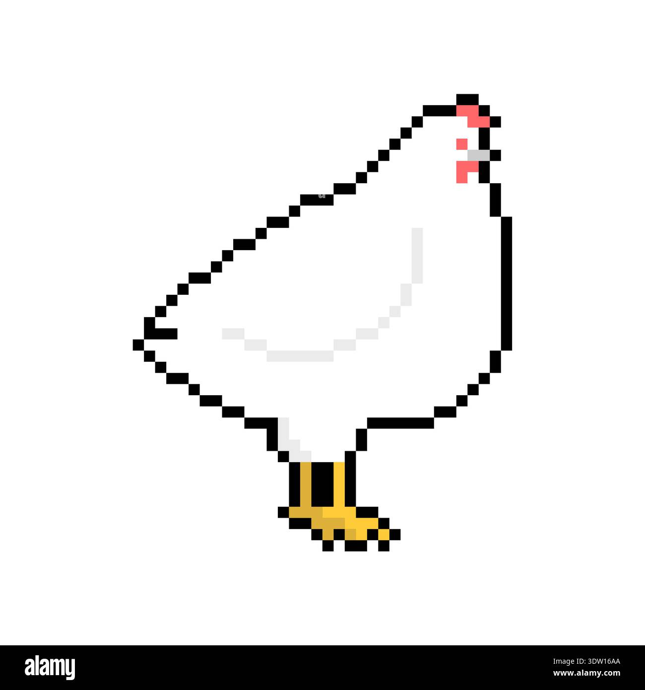 8 bit character walking hi-res stock photography and images - Alamy