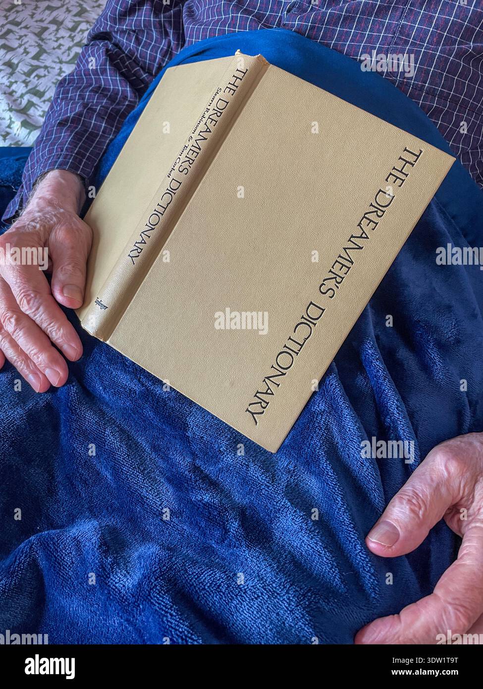 "The Dreamer's Dictionary" is a complete guide to interpreting dreams, United States, copyright 1974 - Smartphone Captured Stock Image