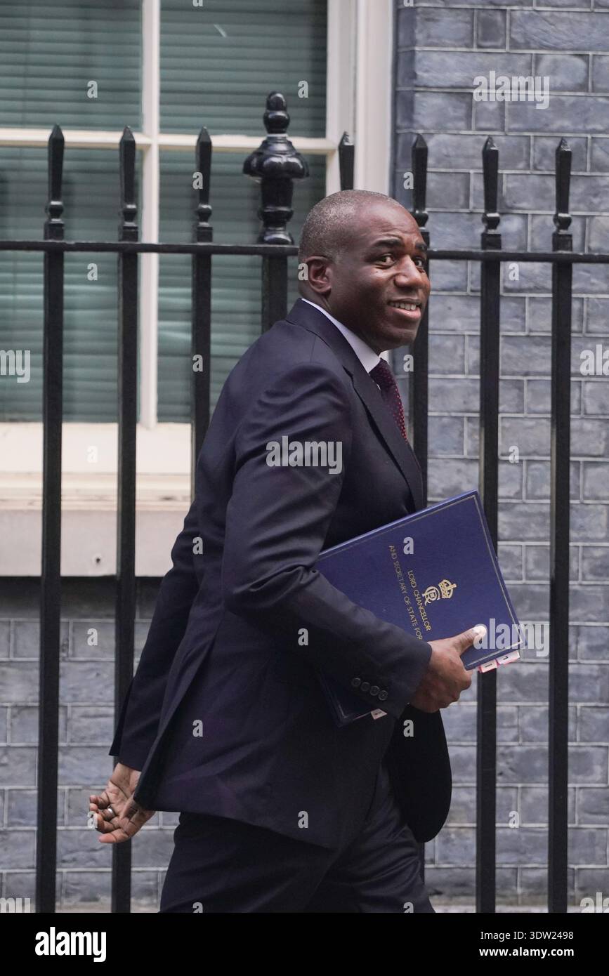 David lammy deputy prime minister hi-res stock photography and images ...