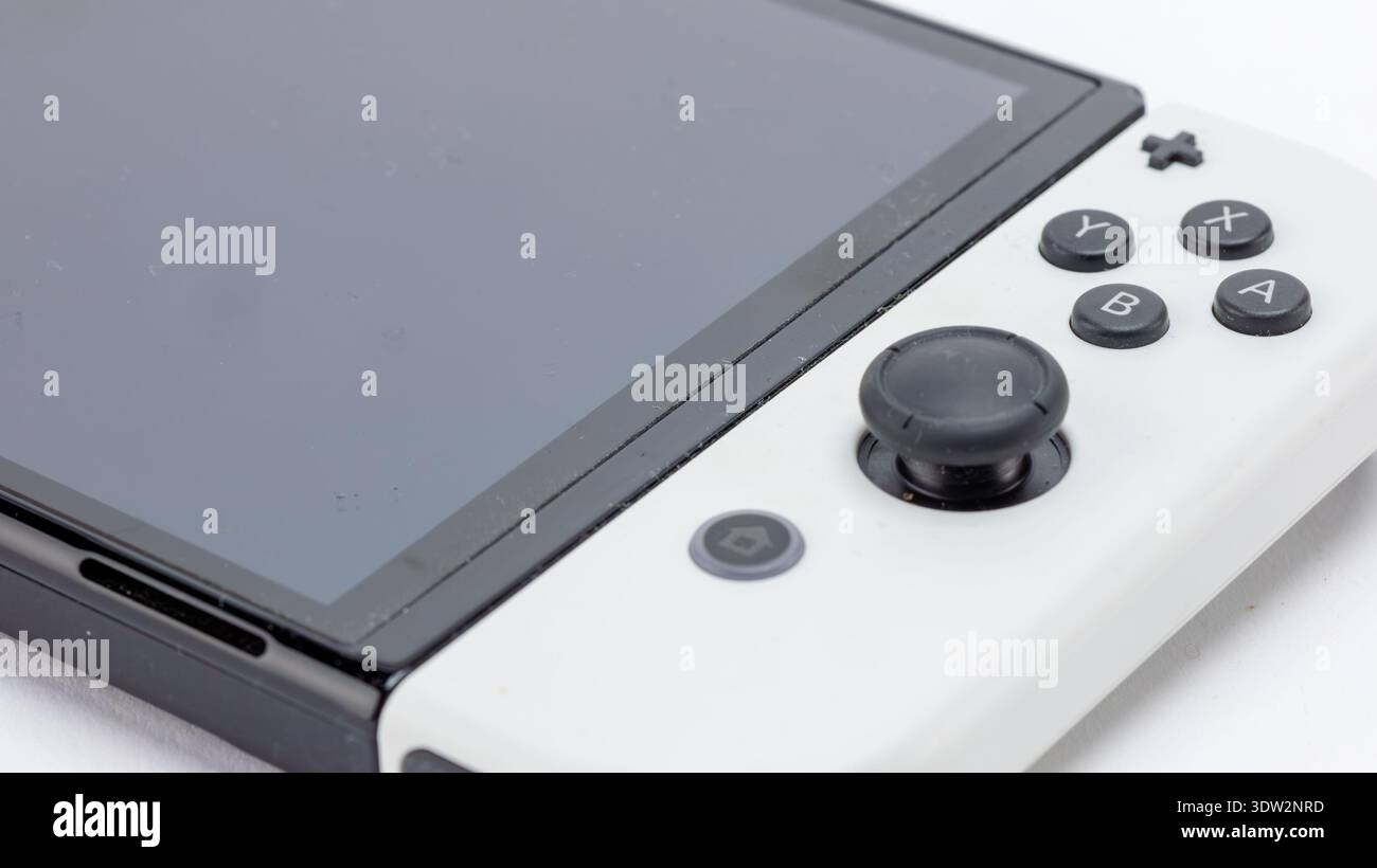 Gaming console close up hi-res stock photography and images - Alamy