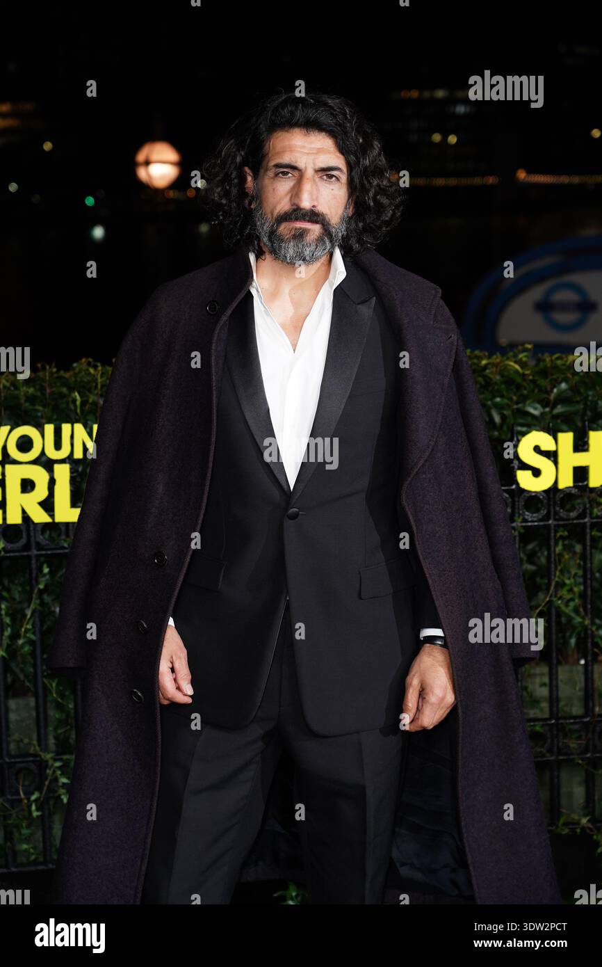 Numan Acar Attends The Young Sherlock World Premiere At The Queen Numan Acar Attends The Young Sherlock World Premiere At The Queen Elizabeth Hall Southbank Centre London Picture Date Tuesday February 24 2026 3DW2PCT 