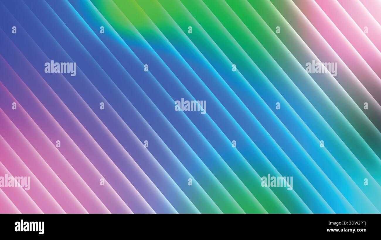 Vibrant Neon Gradient Stripes in Dynamic Light Flow Background -Background abstract background gradient lighting-Background vector Stock Vector