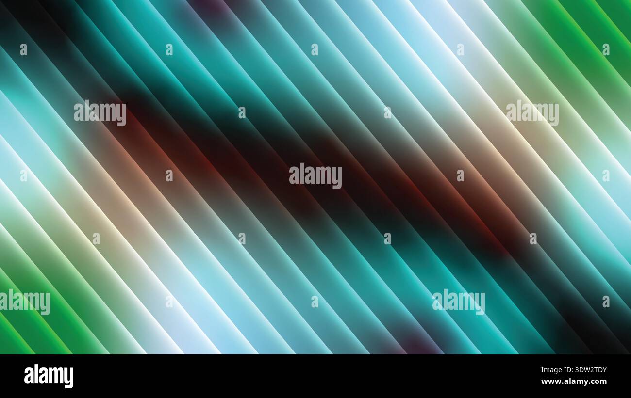 Neon-lit diagonal translucent gradient background with soft cyan, teal, and warm gradient streaks -Background vector Stock Vector