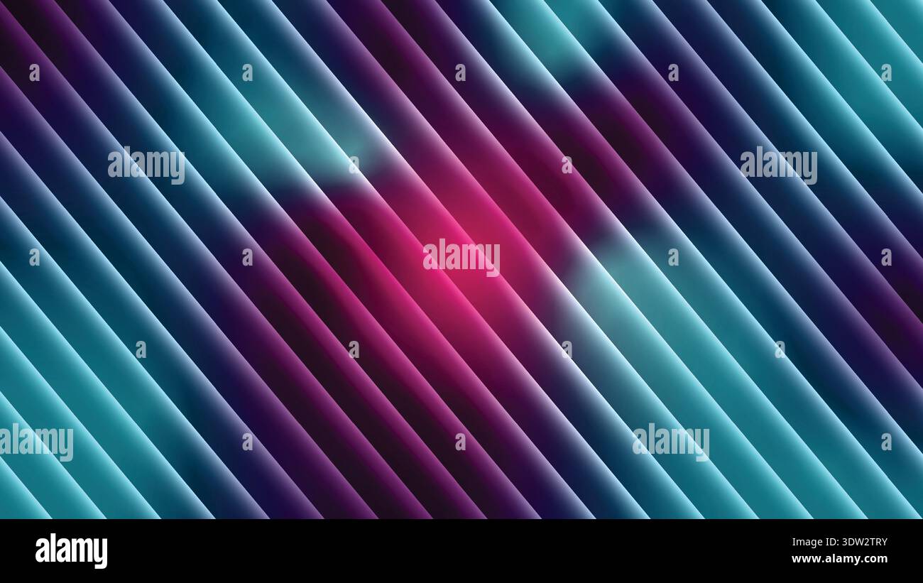 Soft gradient diagonal stripe background with blended teal and soft purple hues featuring radial light diffusion -Background vector Stock Vector