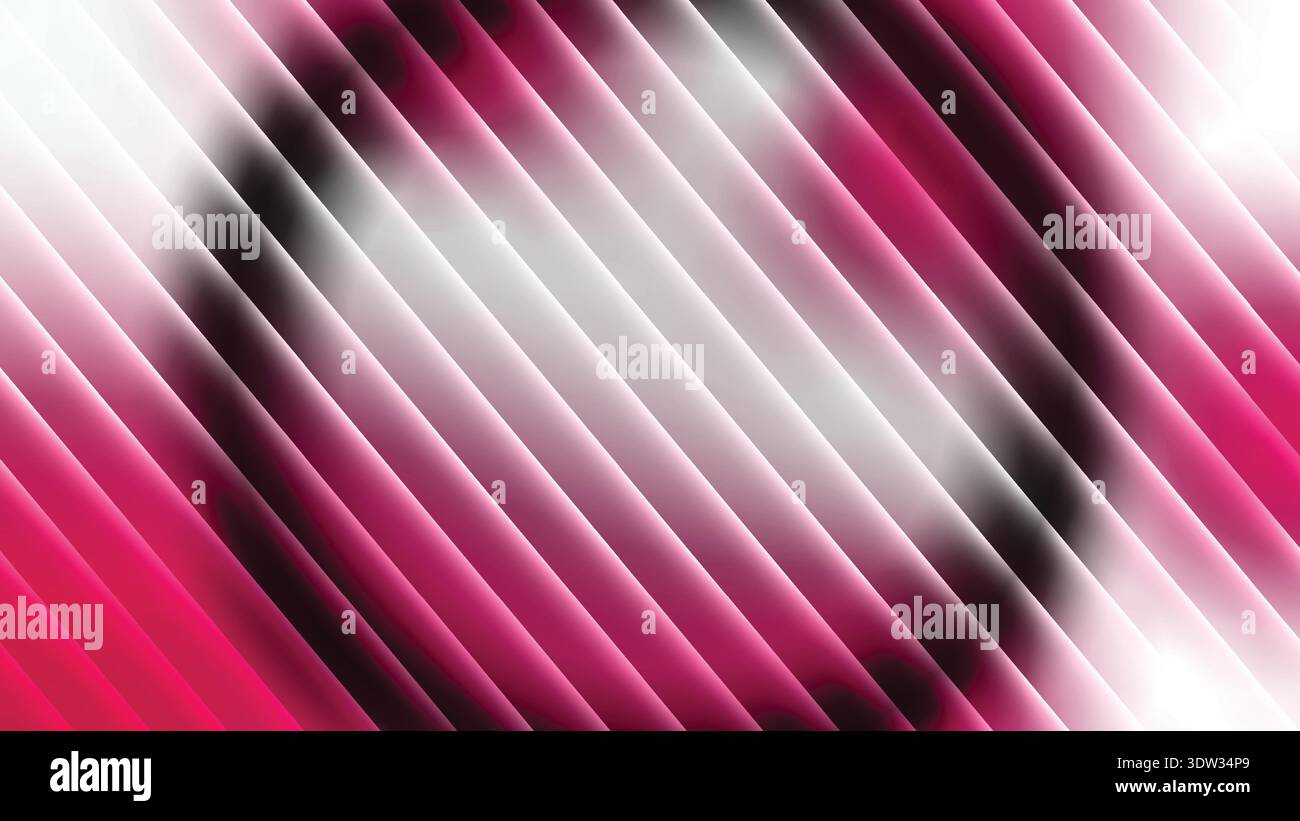 Vibrant Diagonal Pink and White Gradient Stripe Background with Soft Circular Blur Overlay -Background vector Stock Vector