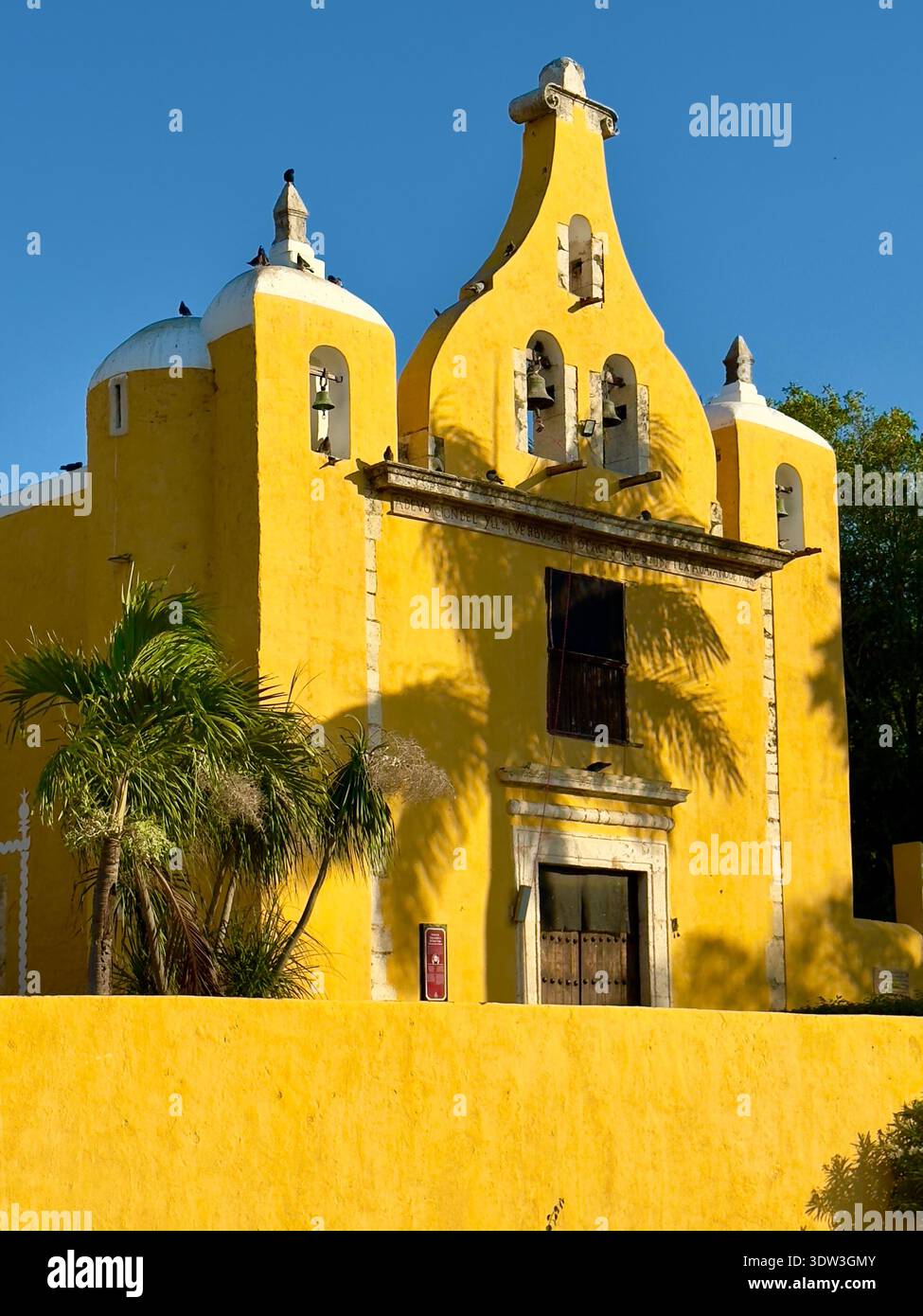 Iglesia Ermita de Santa Isabel, San Sebastian, Merida, Mexico Stock Photo