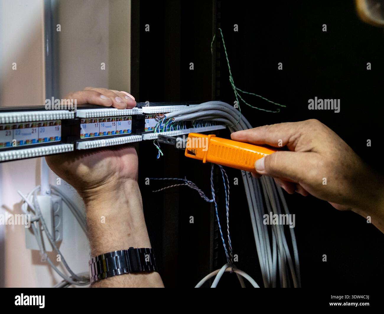 Main terminal cabinet hi-res stock photography and images - Alamy