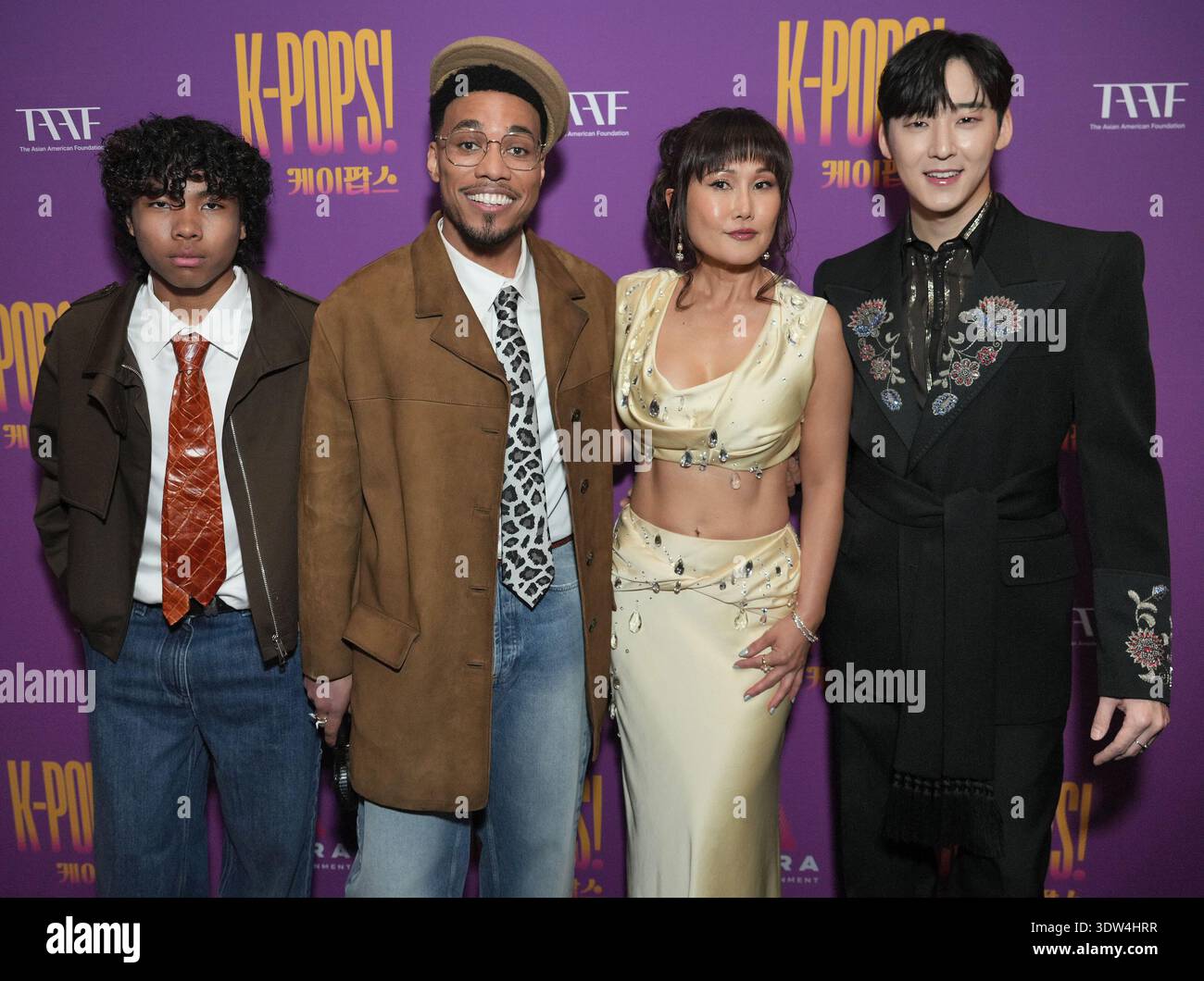 Soul Rasheed Parents (L-R) K-POPS! Cast - Soul Rasheed, Anderson .Paak, Cathy Shim and Kevin ...