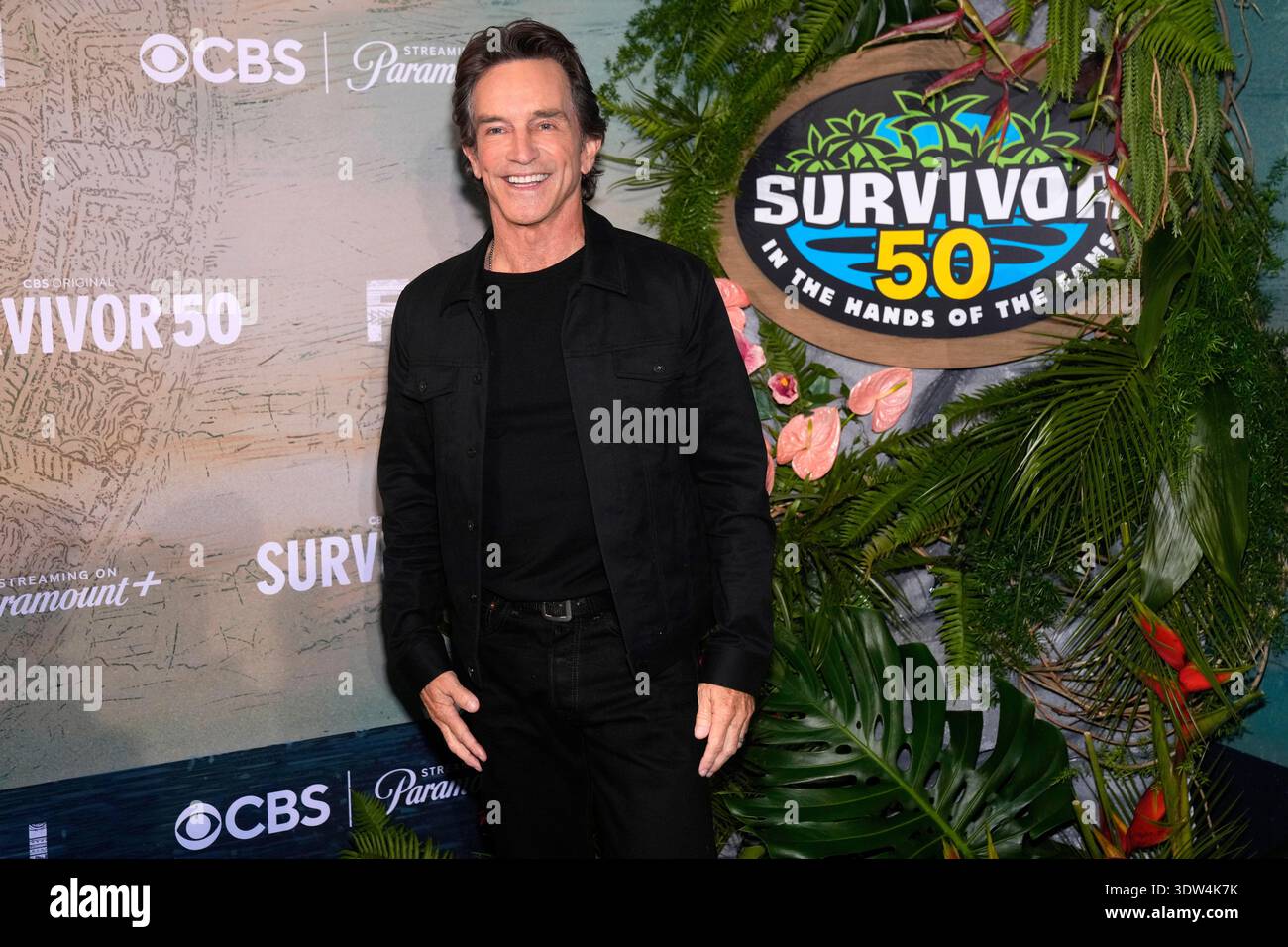 Jeff Probst Attends The Premiere Of Survivor Season 50 On Tuesday Jeff Probst Attends The Premiere Of Survivor Season 50 On Tuesday Feb 24 2026 In New York Photo By Charles Sykesinvisionap 3DW4K7K 