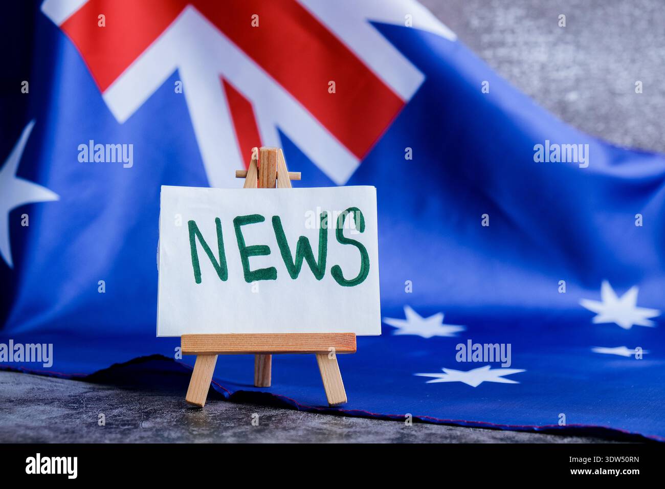 Flag themed board news text hi-res stock photography and images - Alamy
