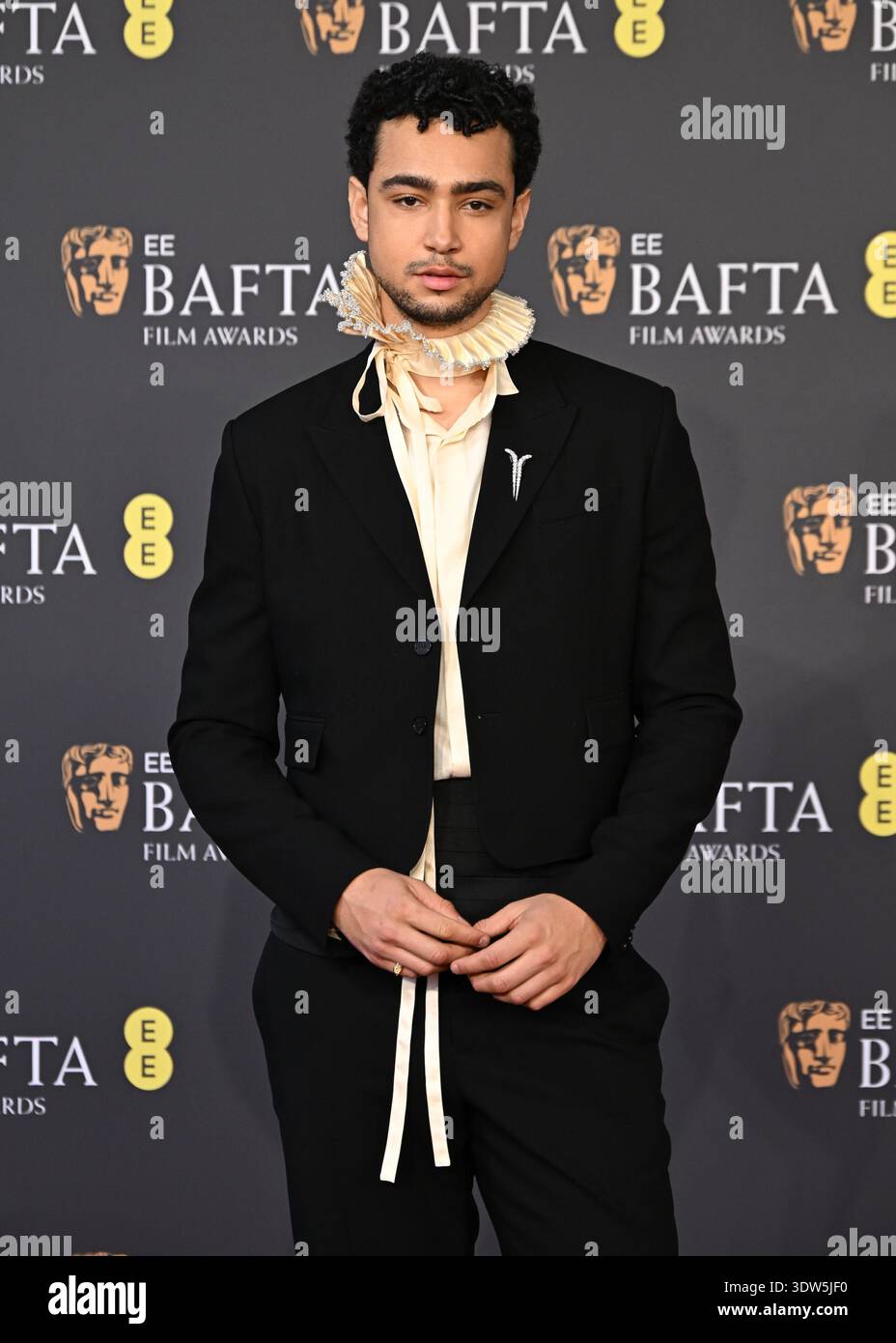 Archie Madekwe attends the 2026 EE BAFTA Film Awards at The Royal ...