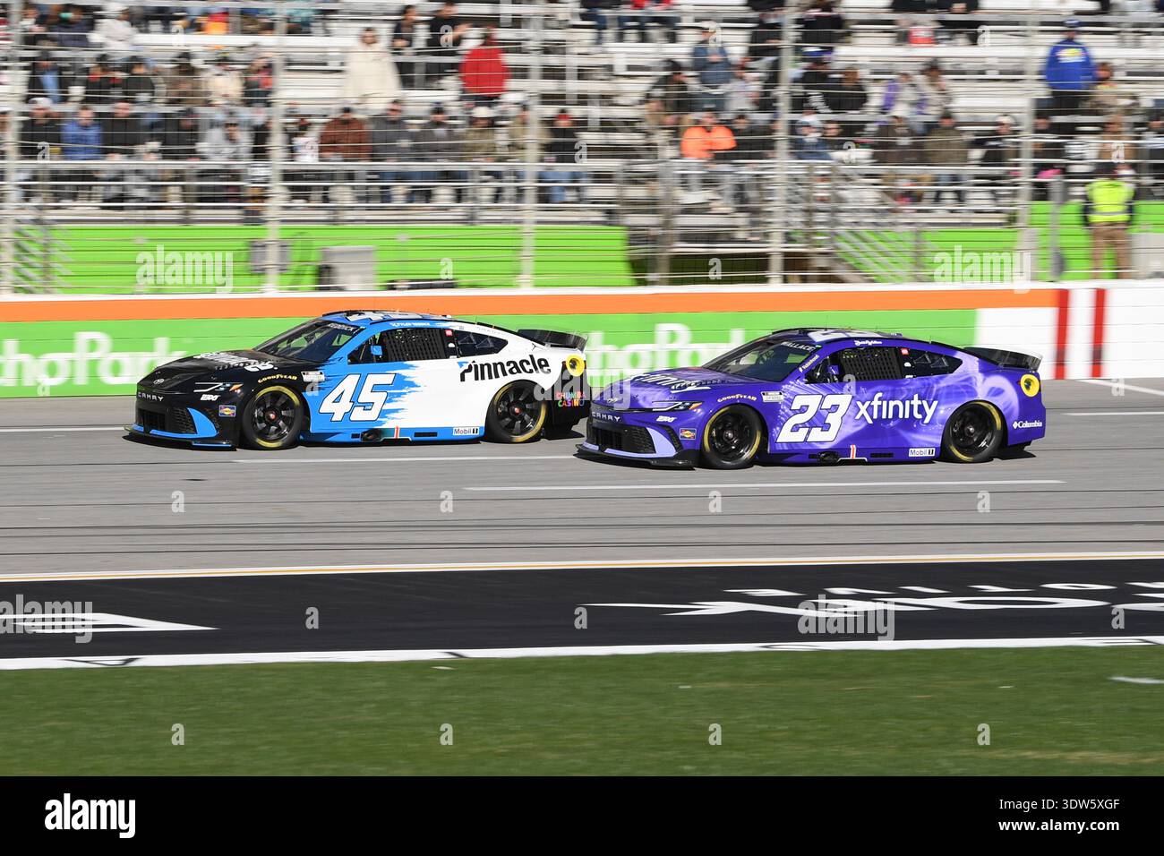 ATLANTA, GA - FEBRUARY 22: Tyler Reddick (#45 23XI Racing Pinnacle ...