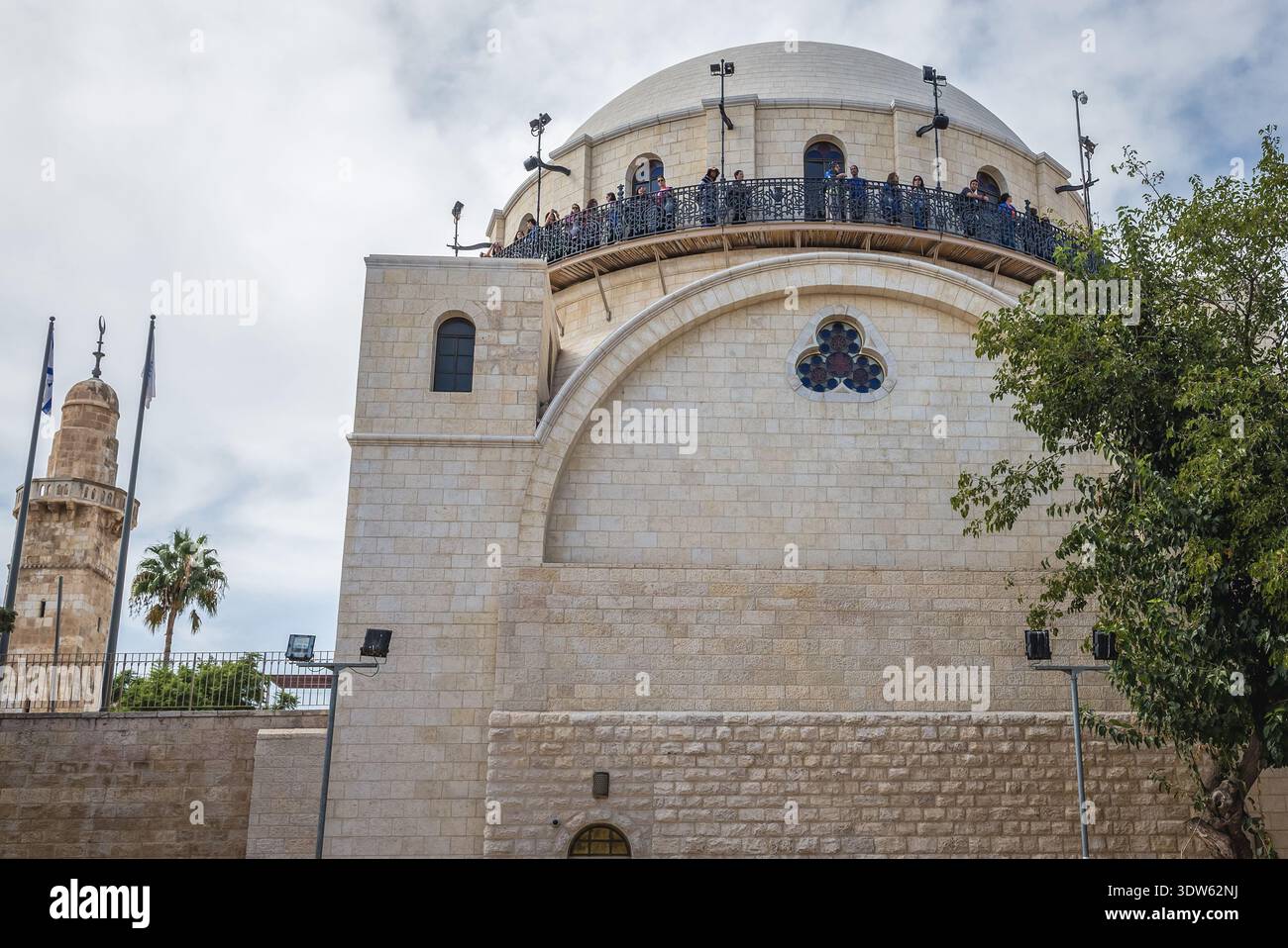 Hurva Square Jerusalem yaakov synagogue hi-res stock photography and images - Alamy