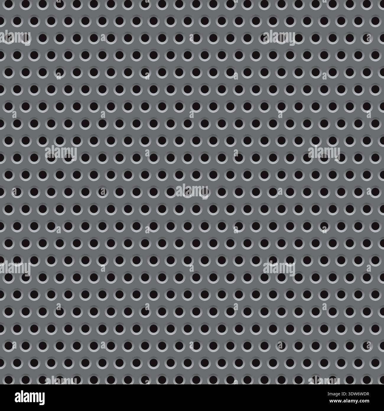 Metal plate grid texture pattern. Vector illustration Stock Vector