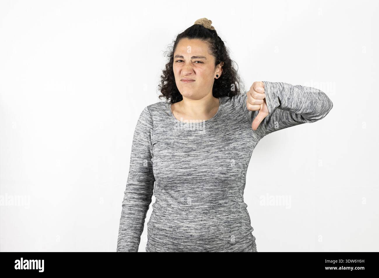 Disapproving woman hi-res stock photography and images - Alamy