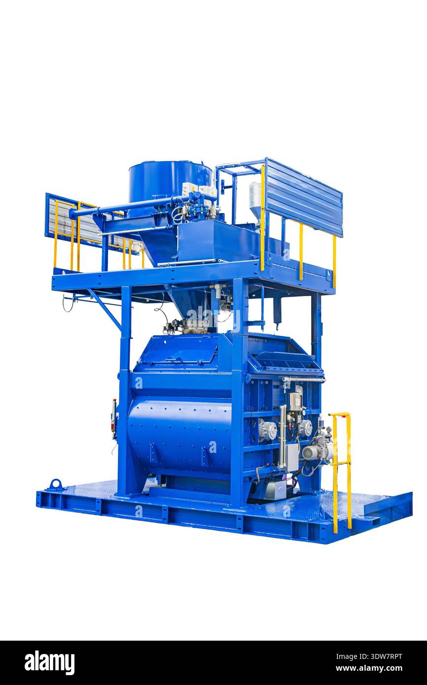 Blue For Machine Industrial machine with blue color scheme on transparent background ...