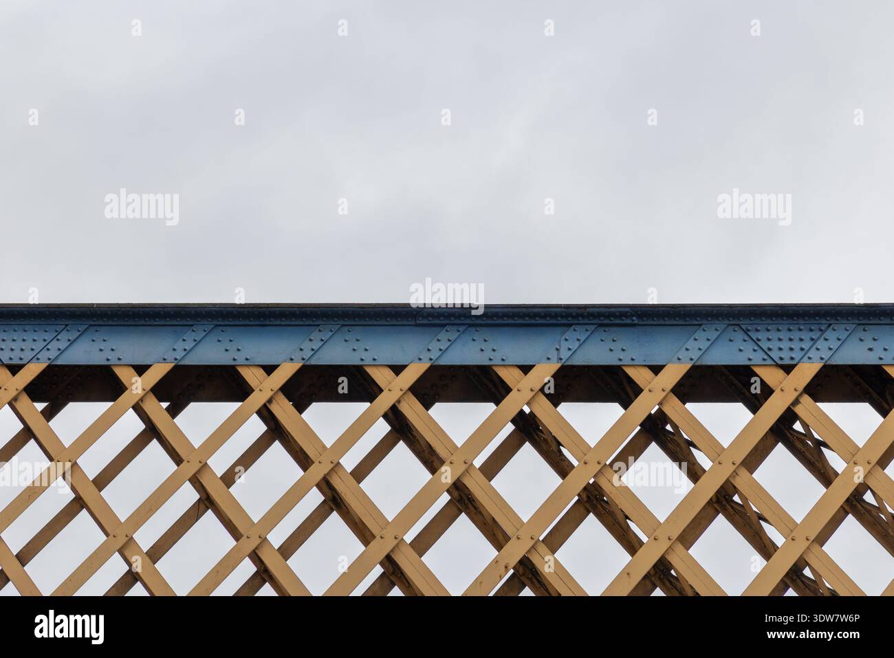 Deteriorating Old Bridge Texture Background Stock Photo